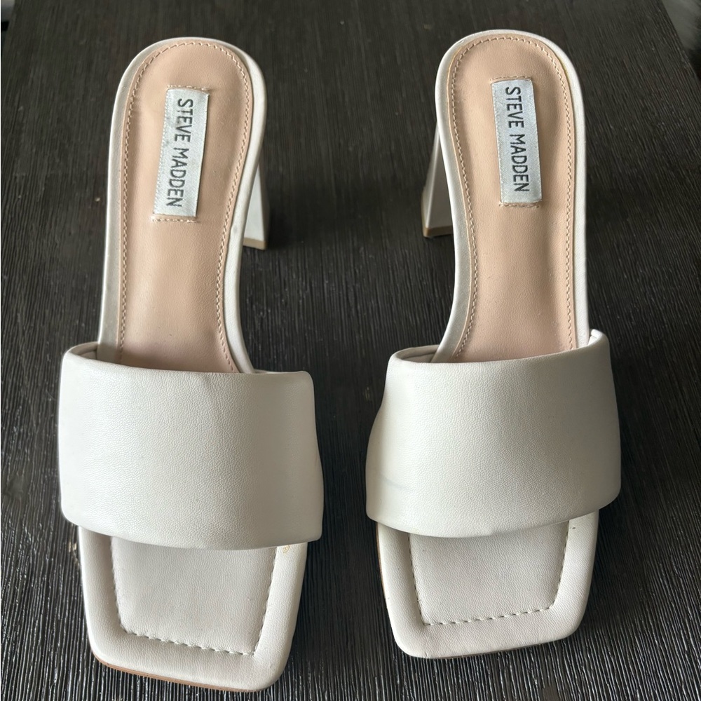 Steve Madden Lexie heel in Natural